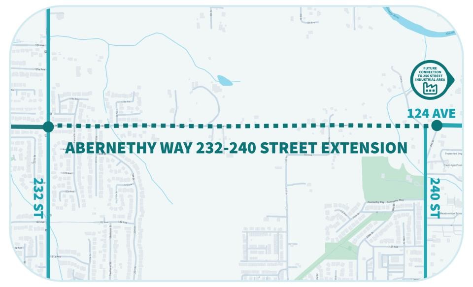 240 Street Bridge — map